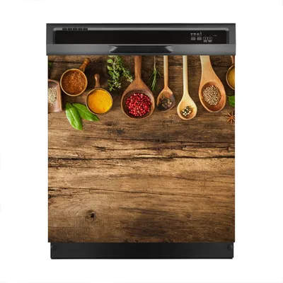Produktbild von Magnete Dekorative 60x60 cm Küche Magnetmatte Spülmaschine - Kräuter und Gewürze