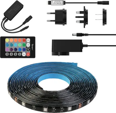 Zdjęcie produktu dla Sonoff L2-2M zestaw inteligentna wodoodporna taśma LED 2 m RGB pilot zasilacz Wi-Fi