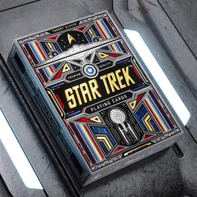 Image de Karty do Gry Star Trek - Premierowa Edycja, 52 Karty, Wysoka Jakość