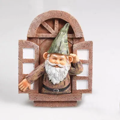 Produktbild von Wandbehang „Gnome aus Tür/Fenster“, 20 cm