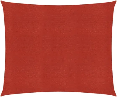Produktbild von Sonnensegel 160 g/m² Rot 2,5x2,5 m HDPE