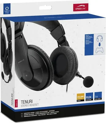 Zdjęcie produktu dla Zestaw słuchawkowy TENURI Stereo – czarny