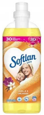 Produktbild von Vanille&Orchidee Gelbspülung Konzentrat 1l - Softlan