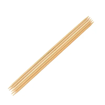 Bambus Nadelspiel Strumpfstricknadeln 20 cm mal 3.5 mm
