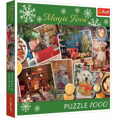 Produktbild von TREFL Puzzle Magic Christmas Time 1000 Teile