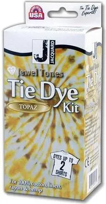 Produktbild von Jacquard Tie-Dye Topas Set - Kreatives Textilfärbe-Set für Kinder