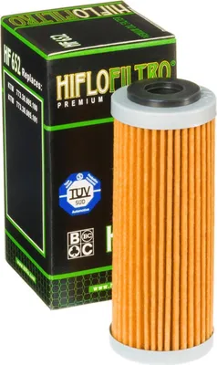 Produktbild von HifloFiltro HF652 Ölfilter, Anzahl 1, Black