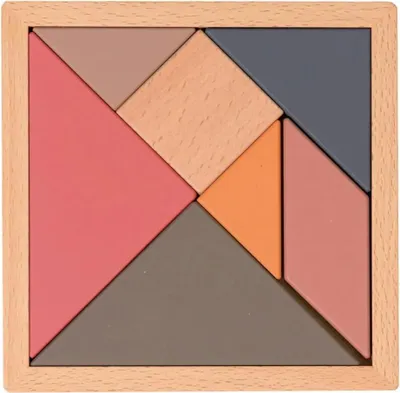Zdjęcie produktu dla Drewniany tangram