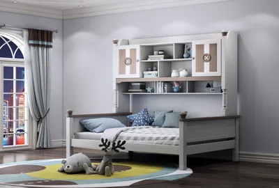 Produktbild von Kinderzimmer Bett Kinder Betten Schlafzimmer Design Einzelbett Einrichtung Neu