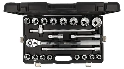 Immagine prodotto di KS Tools Set di chiavi a bussola da 3/4", esagonale da 21 pezzi
