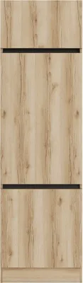 Produktbild von Optifit Vorratsschrank Kaya290 BxTxH 60 x 57,1 x 206,8 cm wildeiche strukturiert matt zerlegt Anschlag reversibel KLKA H