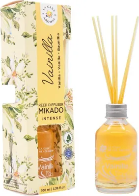 Immagine prodotto di La Casa degli Aromi Mikado Bastoncini profumati intensi alla vaniglia, 100ml