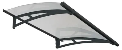 Produktbild von Palram - Canopia Vordach Aquila 1500 Anthrazit 92x150x18 cm