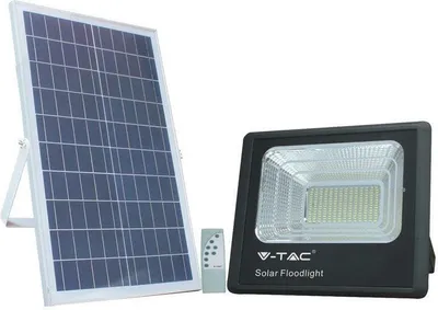 Immagine prodotto di Proiettore Led Con Pannello Solare Ip65 - 50w - 4000°K naturale - 4200 lm - 437x90x356h.