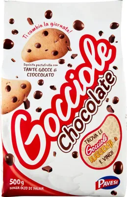 Produktbild von Pavesi Gocciole (500g) - 4er Pack of 500 g - [2,0 kg]