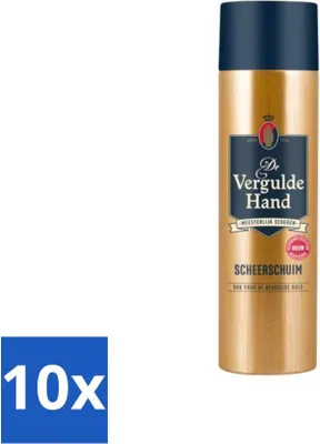 Obrázok produktu pre Pozlátená pena na holenie 250 ml - hodnotné balenie - 10 kusov
