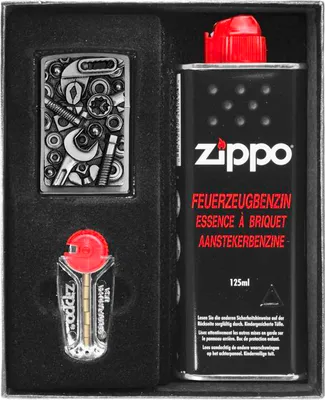 Produktbild von ZIPPO Feuerzeug SCHRAUBEN UND WERKZEUGE Geschenkset Nr. 1