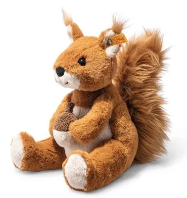 Produktbild von Steiff Kuscheltier Soft Cuddly Friends Eichhörnchen Phil Hellbraun (20 cm)