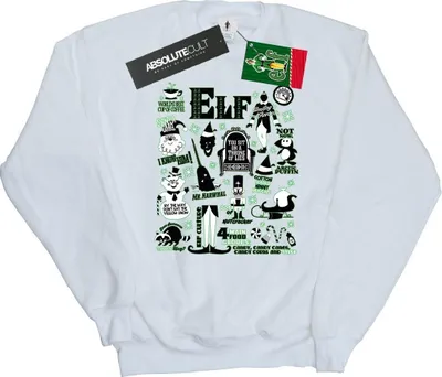 Produktbild von Elf - Sweatshirt für Herren BI22249 (XXL) (Weiß)