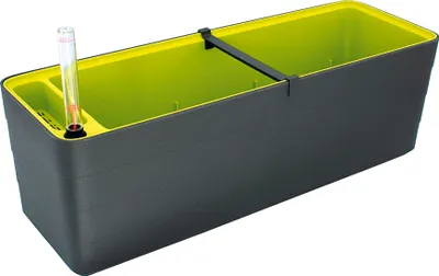 Produktbild von Balkonkasten - 11L - Selbstdünger - 60Cm - Anthrazit Breberis