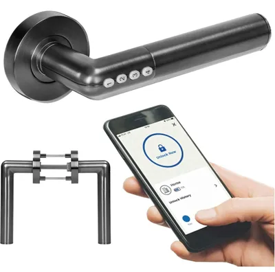 Smart Türschloss mit PIN oder Bluetooth 4.0, IP44