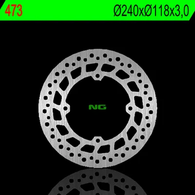Obrázok produktu pre NG BRAKES Bremsscheibe rund starr