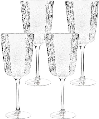 Zdjęcie produktu dla KARE komplet 4 kieliszków do wina  CASCATA 440 ml