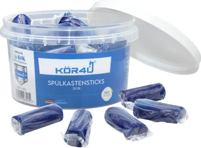 Obrázok produktu pre kör4u, tyčinky do splachovacej nádržky, 20 kusov, 1 balenie