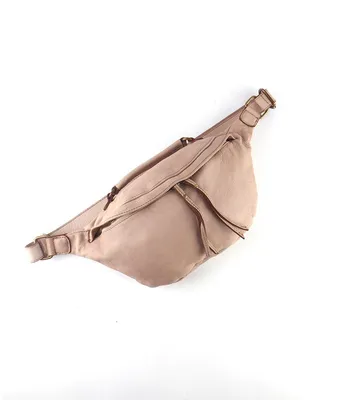 Immagine prodotto di Borsa a mano in pelle Giuliano, modello Noelle, color beige, realizzata in pelle conciata, produzione italiana