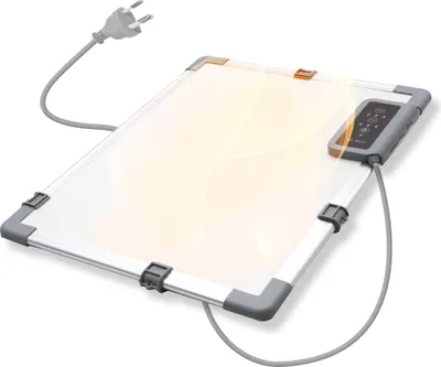 Produktbild von Infrarot Schreibtisch-Heizung 36x45cm Arbeitsplatzheizung Heizplatte homeoffice
