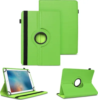 Produktbild von Tablet Hülle für Apple iPad 2025 Schutzhülle Tasche Case Cover 360 Grad DrehbarFarben:Grün