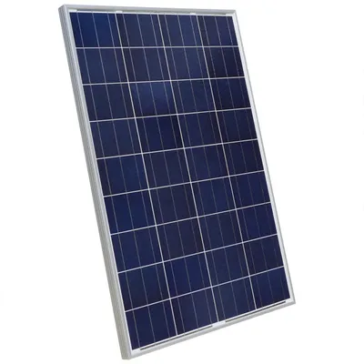 Productafbeelding van Zonnepaneel Monokristallijn - 100 Watt Vermogen - 12 Volt Spanning - Voor Caravan En Boot