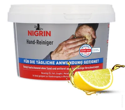 Produktbild von NIGRIN Handwaschpaste 500ml, reinigt hautschonend, entfernt hartnäckige Verschmu