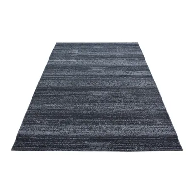 Image de Plus tapis poils ras rectangle 80x150cm gris