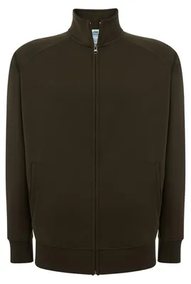 Produktbild von JHK - Sweatshirt Durchgehender Reißverschluss für Herren/Damen Uni LT3592 (L) (Khaki)