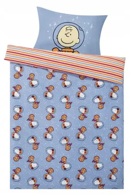 Produktbild von Lupilu Snoopy Baby Bettwäsche Baumwolle 135x100 cm