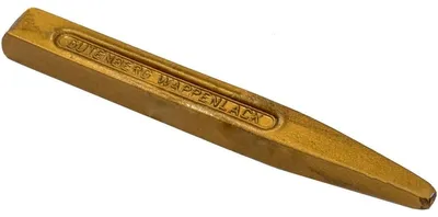 Produktbild von Wappenlack Stange in Meißelform metallic gold VE=20 Stück