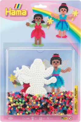 Produktbild von Hama Beads 4205, Bastelset für Kinder, 5 Jahr(e), PVC, Mehrfarbig, 1101 Stück(e)
