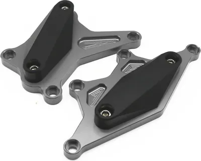 Produktbild von Für Honda CB500X CB-500-F Motor Cover Slide Guard Motorrad Rahmenschutz grau