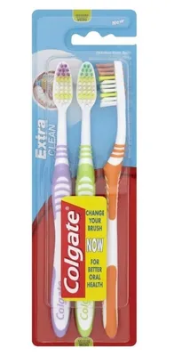 Produktbild von Colgate Zahnbürste, mittelhart, 3 Stück