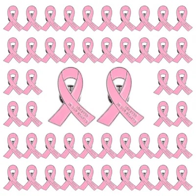 Immagine prodotto di Spille commemorative rosa, confezione da 50 pezzi