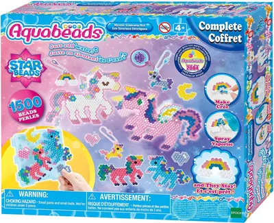 Image de EPOCH Traumwiesen Aquabeads 31944 Kit de bricolage licorne mystique 31944