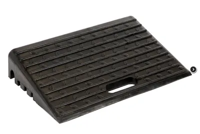 Produktbild von Gummirampe mit Anti-Rutsch, Höhe: 10cm