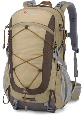 Productafbeelding van Wandelrugzak 25L, 40L, voor heren en dames, geschikt voor trekking en outdoor activiteiten. 40L-model, koffievariant