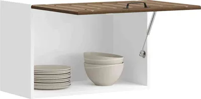 Produktbild von Design Küchen-Hängeschrank Lucca Braun Eichen-Optik Holzwerkstoff - Küchenschränke 2025 Neu6455611 1parcel