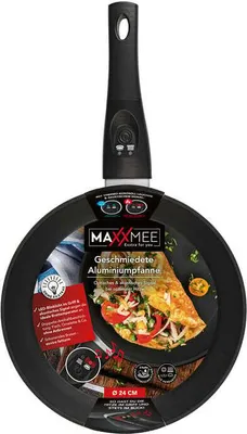 Produktbild von MAXXMEE  24cm Aluminium-Pfanne Für alle Herdarten geeignet schwarz
