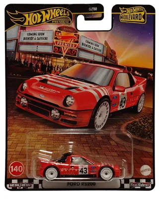 Produktbild von Mattel Hot Wheels Mattel Premium Car Boulevard FORD RS200 JBL29