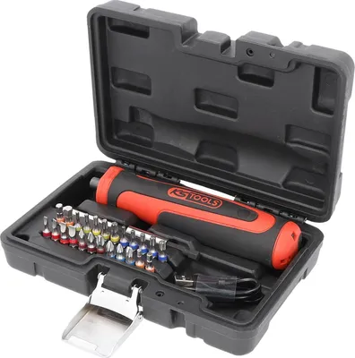 Immagine prodotto di Set di avvitatori a batteria eMONSTER da 1/4", 27 pezzi, 6 Nm