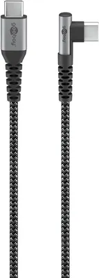 Produktbild von Goobay 64658 USB Kabel 0,5 m USB 2.0 USB C Schwarz