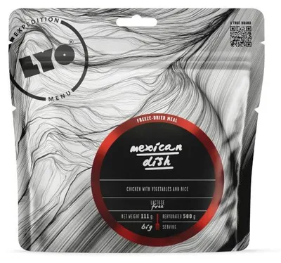 Produktbild von Gefriergetrocknete Mahlzeit Lyo Food (205) Mexikanischer Topf 111g